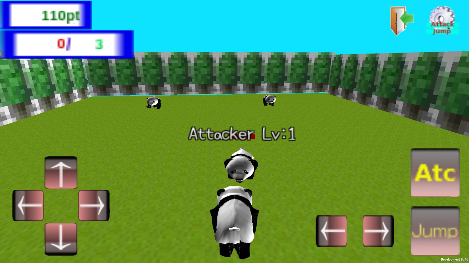 Panda Attacker 3D Action Game截图2