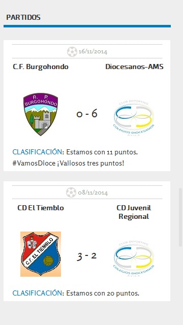 CD COLEGIOS DIOCESANOS ÁVILA截图3