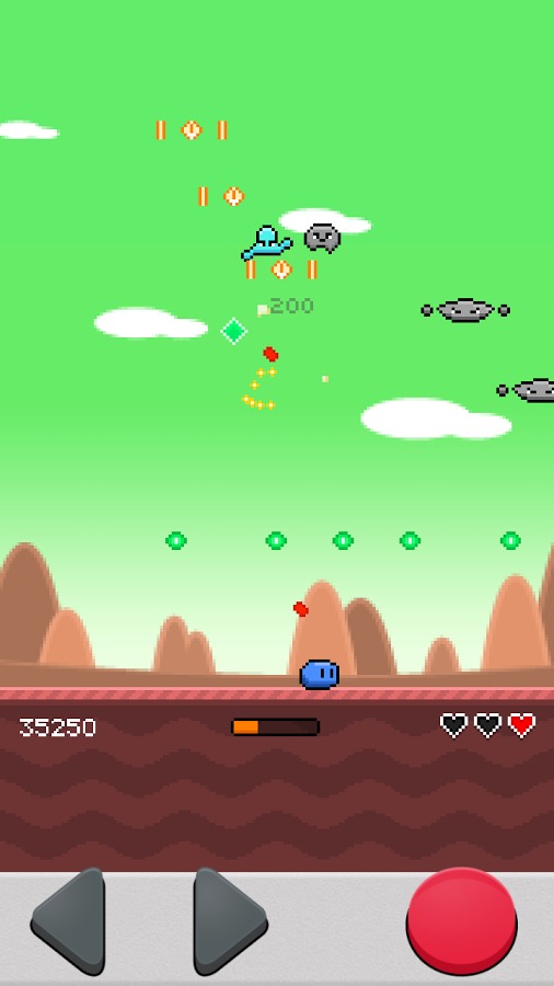 Retro Shooter Gem Gem Munchies截图2