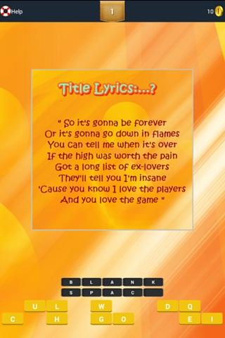 Guess Lyrics:Taylor Swift截图3