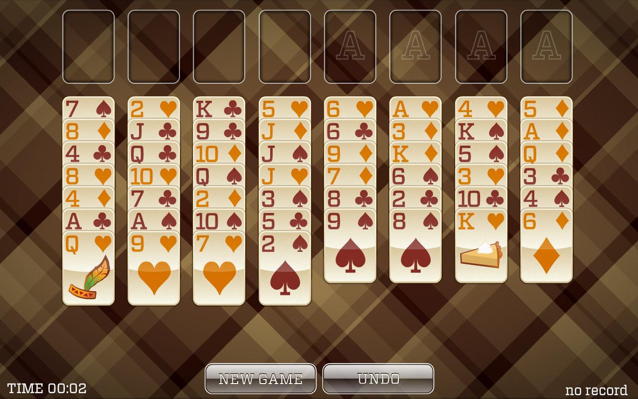 Thanksgiving Solitaire FREE截图3