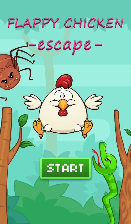 Flappy Chicken Escape截图1