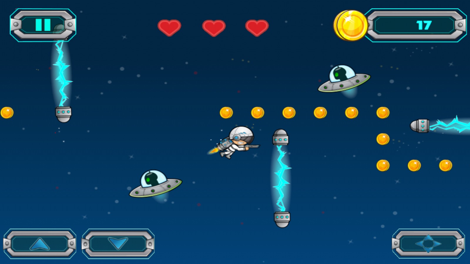 Space Warrior: Jetpack Assault截图2