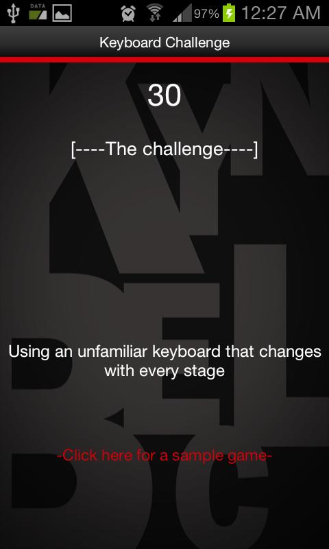 Keyboard Challenge截图3