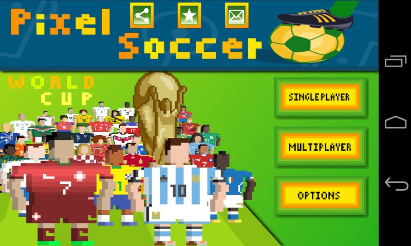 Pixel Soccer World Cup截图1