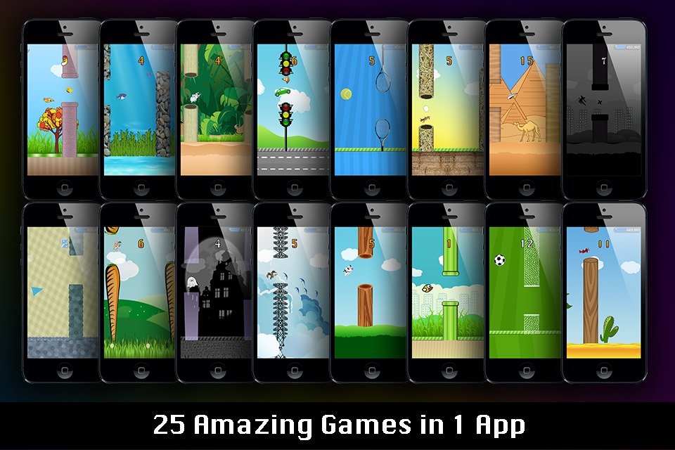 25 Flappy Games : 25 In 1截图1