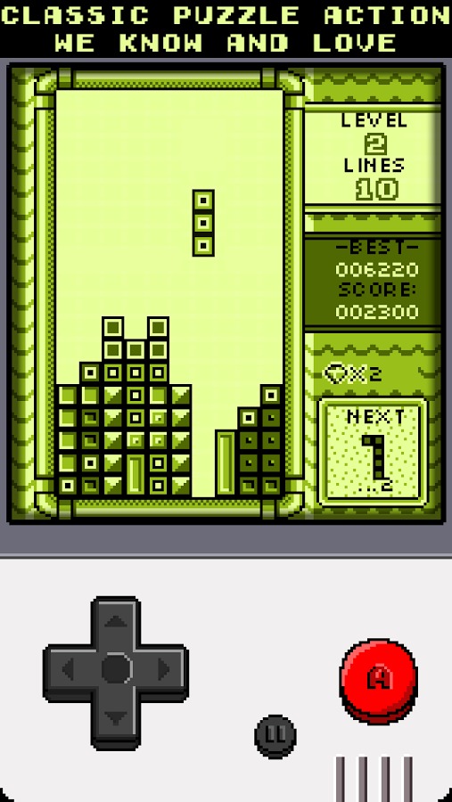 BlockBoy 2 Retro puzzle截图1