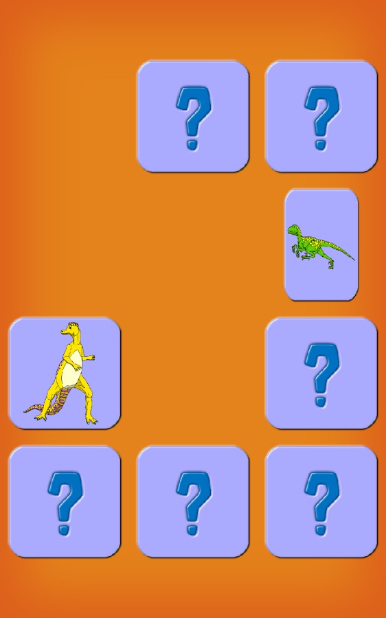 Kids Dinosaur Memory Game Free截图5