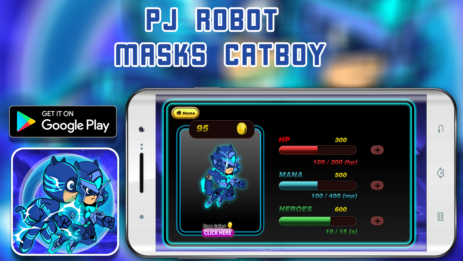 Pj Robot Masks Catboy截图2