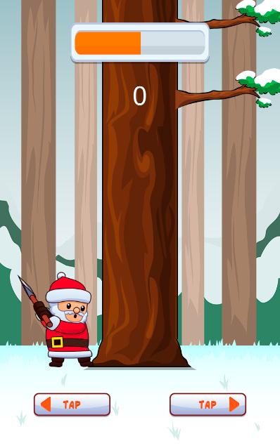 Wood Cutter Santa Claus截图2