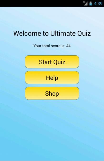 Ultimate Quiz截图1