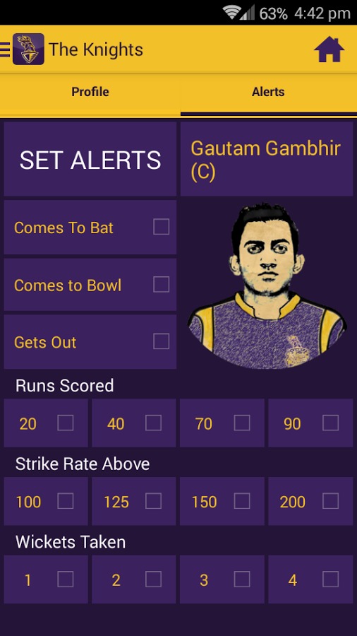 KKR Official (Cricalarm) CLT20截图2