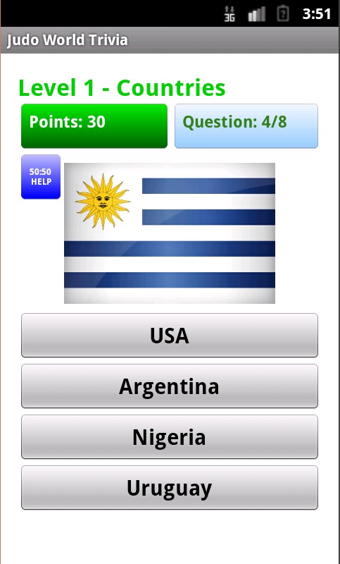 Judo World Trivia截图4