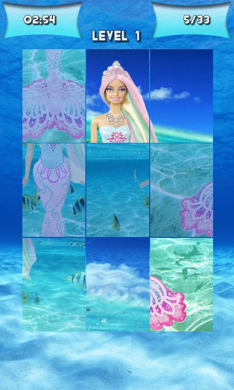 Mermaid Puzzle Free Game截图2