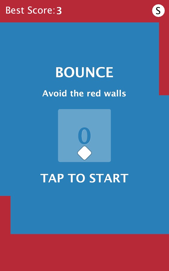 Dot Bounce avoid the red walls截图3