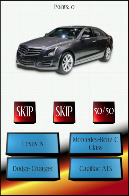 Car Quiz Premium Sedans截图3