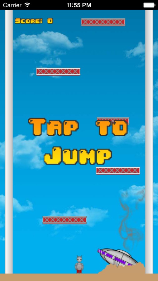 Alien Jump Escape截图1