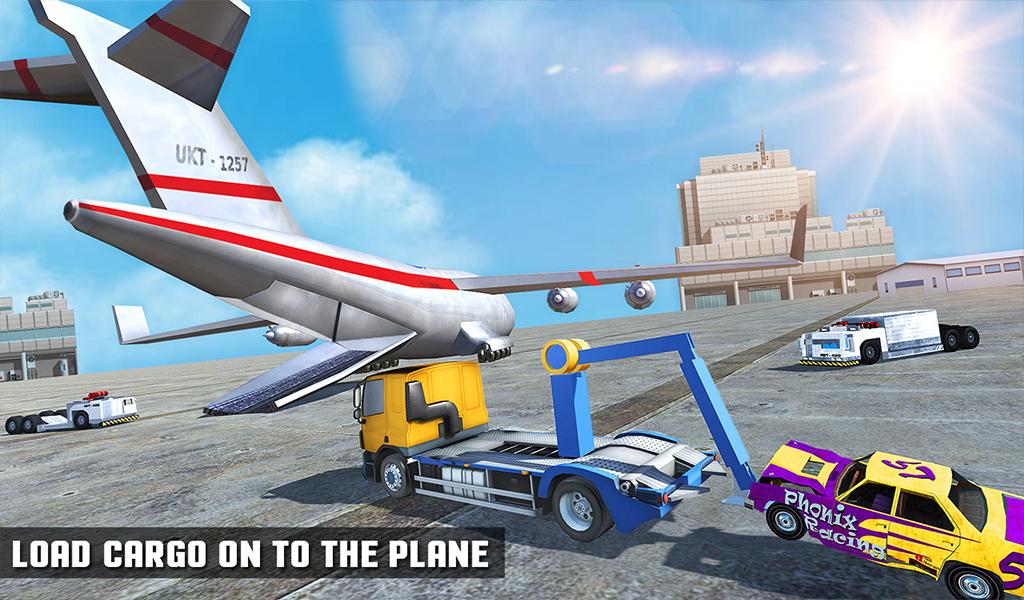 Car Crash Engine Airplane Tow Truck Transport Game截图5