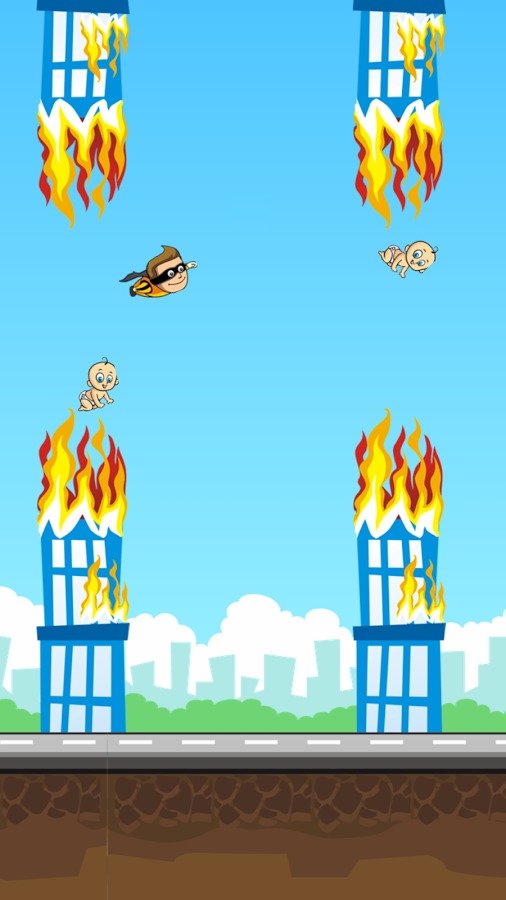 Flappy Hero Squad截图3