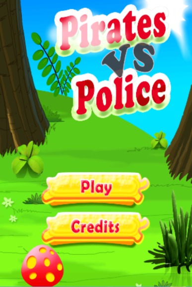 Police Vs Pirates : Car Game截图2