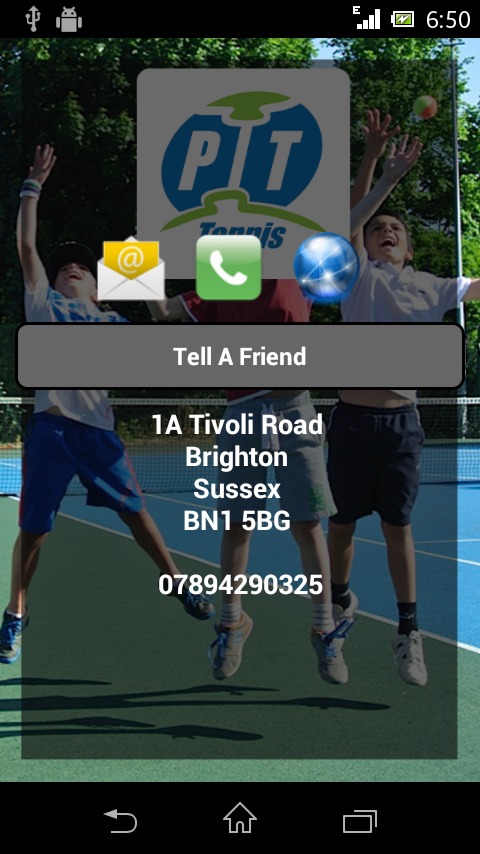 PT Tennis Coaching Brighton截图2