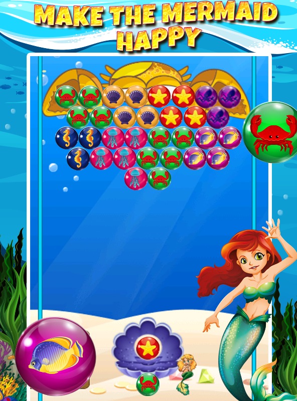 Bubble Dash: Mermaid Adventure截图4