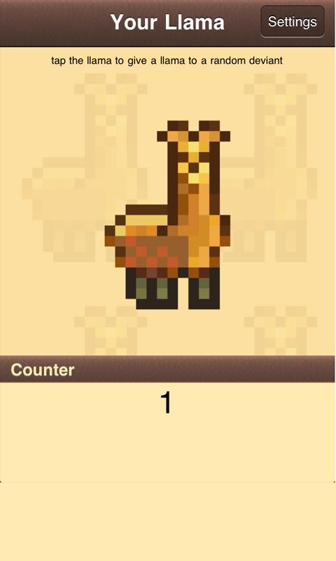 Llama Giving Game截图1