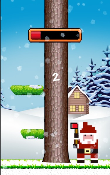 Timber Santa Christmas Fun截图2