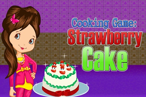 Cooking Game : Strawberry Cake截图1