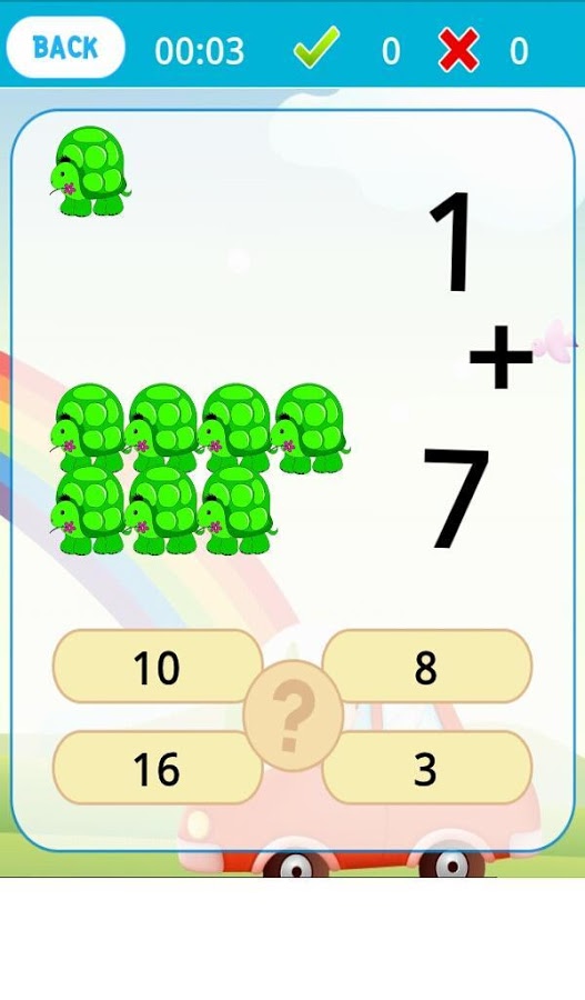 Cute Animals Math Game截图2
