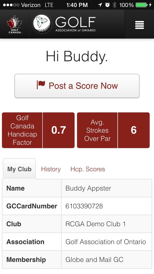 Golf Canada Pro截图2