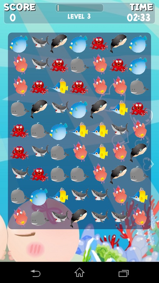 Ocean Animals Crush Game截图3