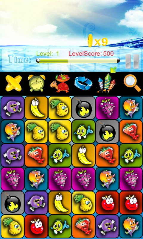 iFruit Match 3 Puzzle Free截图1