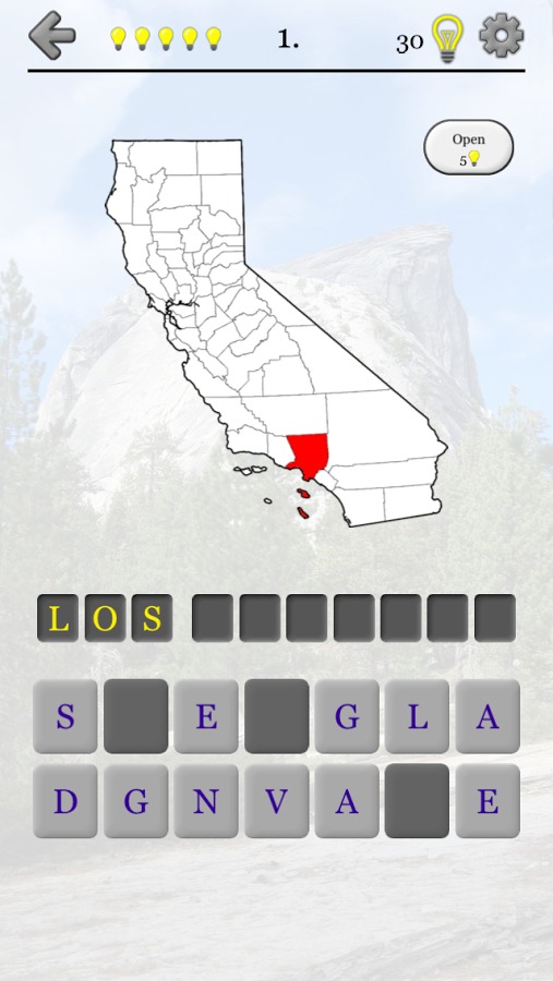 California Counties - Quiz截图4