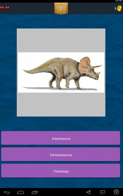 Jurassic Dinosaurs Quiz截图1