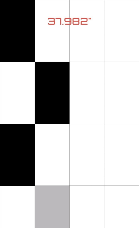 Piano tiles black and white截图2