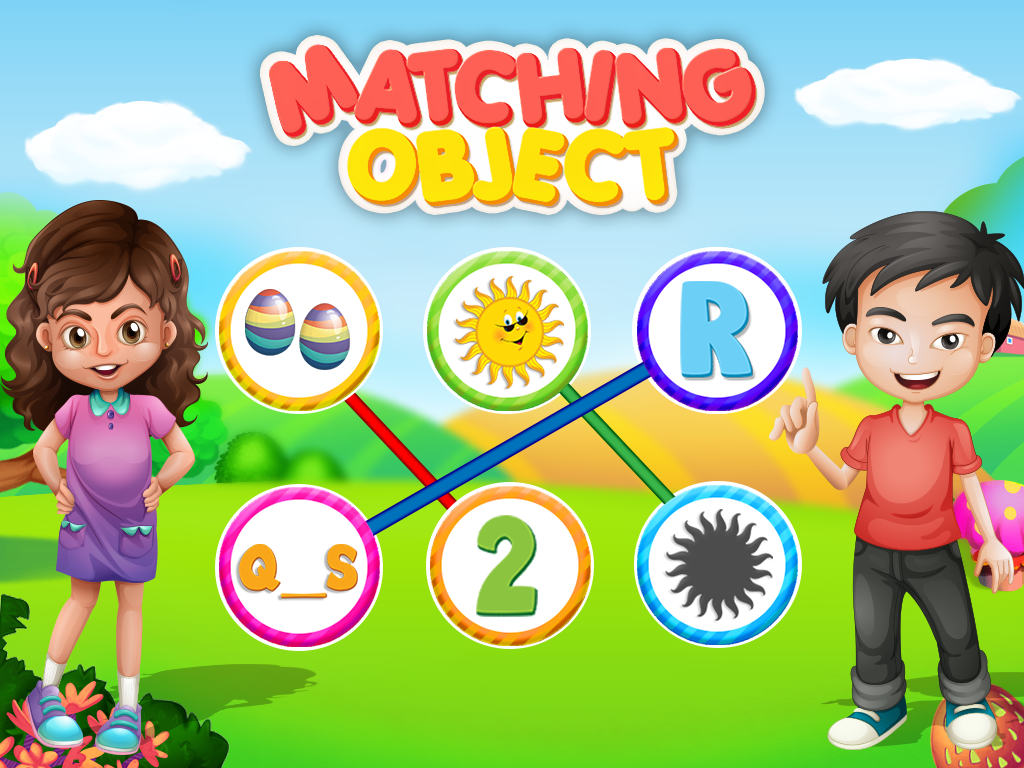 Object Matching: Kids Pair Making Leaning Game截图2