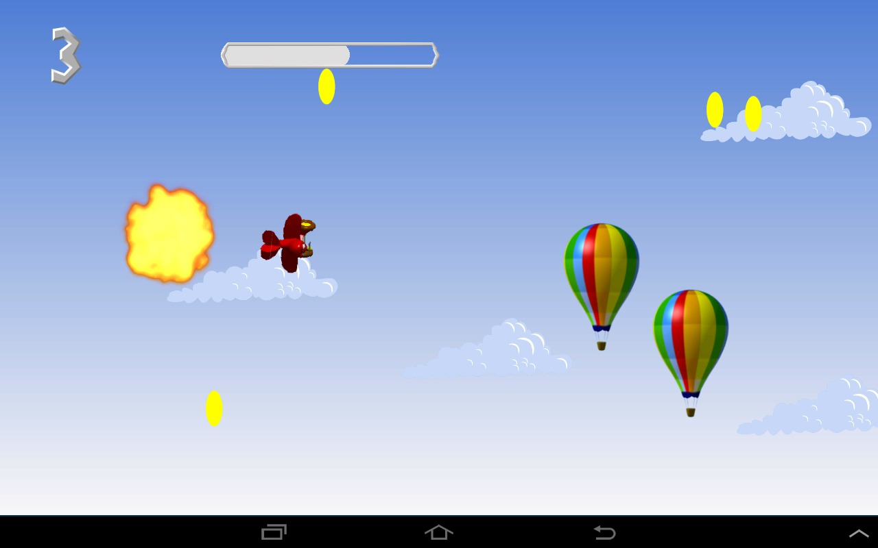 Head wind: airplane game截图4