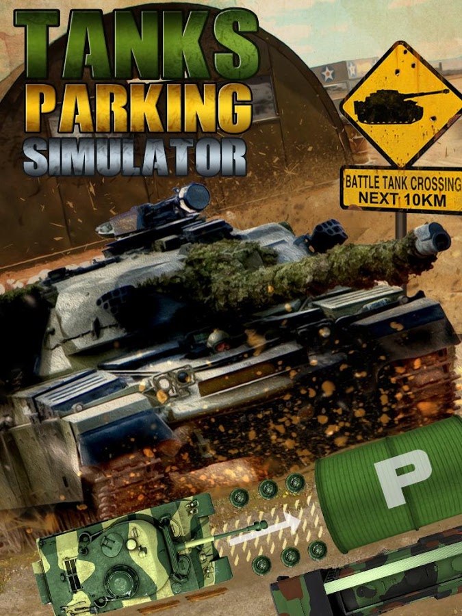 Tanks Parking - Free Simulator截图4