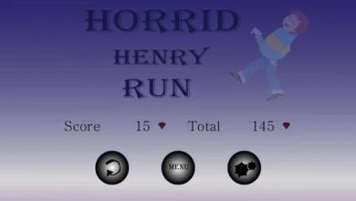 horrid henry run happy截图1