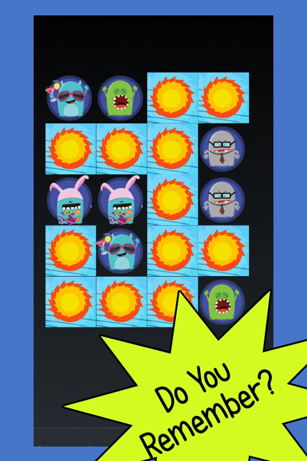 Monster Memo and Puzzle Game截图3