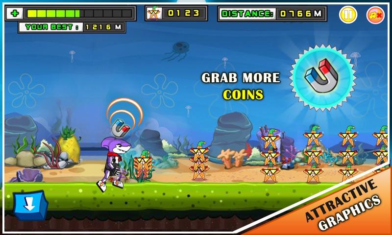 Run Shark Run - Running Game截图4