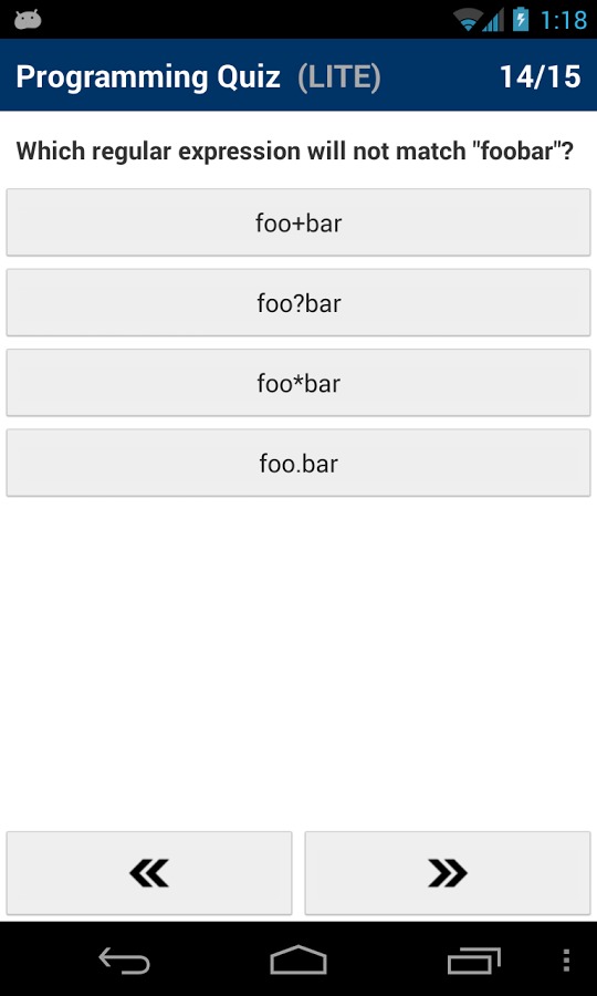 Programming Quiz LITE截图3