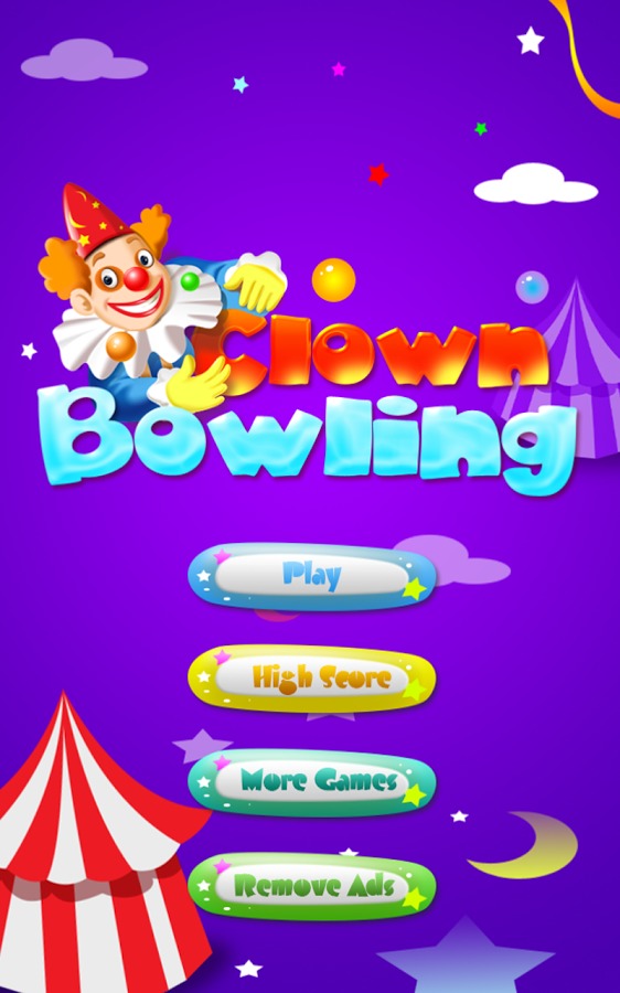 Clown Bowling FREE截图4