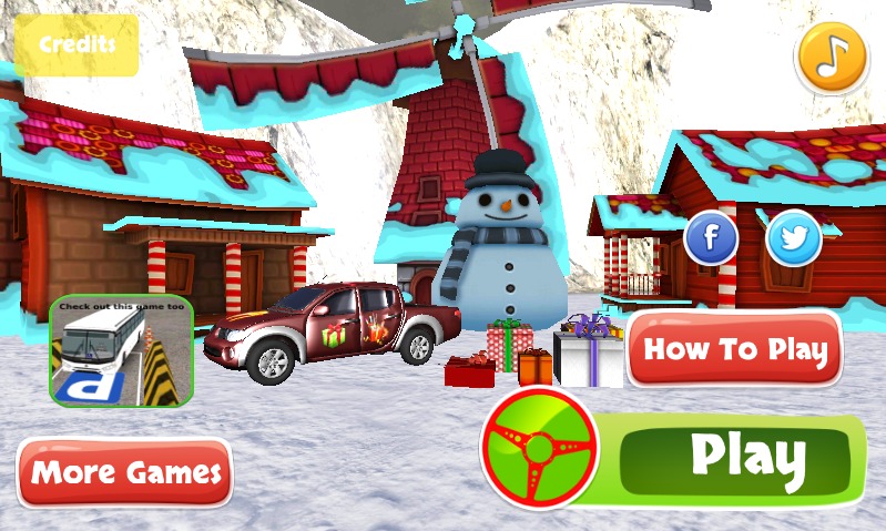 Santa Gift Delivery 3D截图1