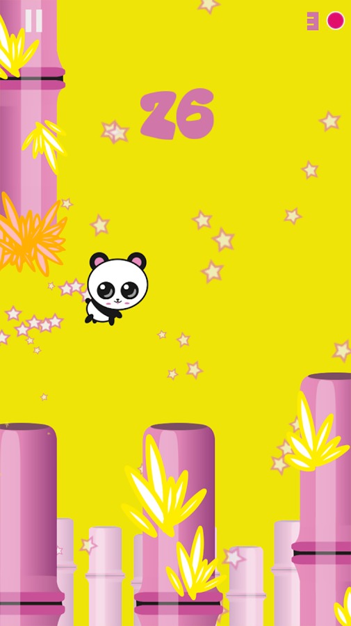 Kawaii Panda Bounce截图2