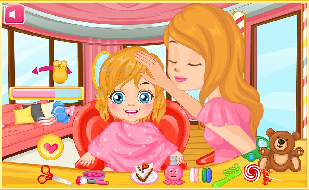 Casual baby game - Hair salon截图4