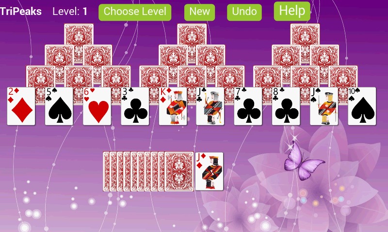 TriPeaks Solitaire X截图1