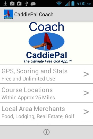 CaddiePal Coach截图1