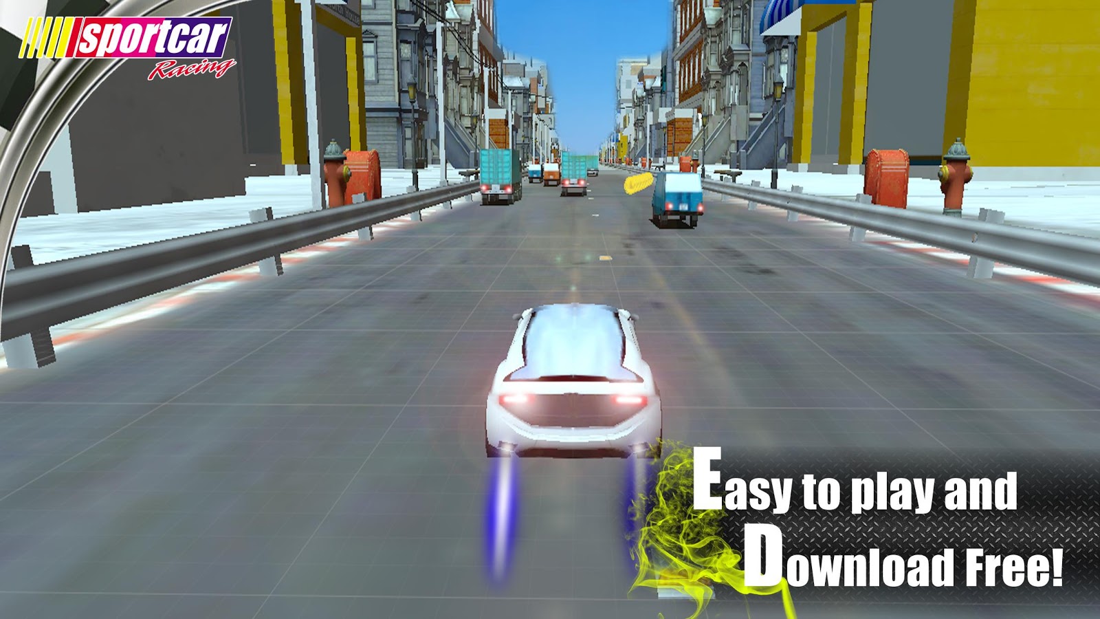 Sport Car Racing 3D on Highway截图4